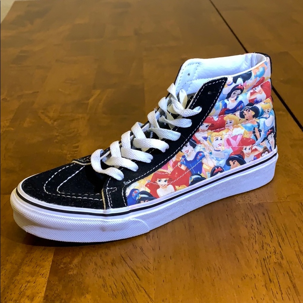 Disney high top vans